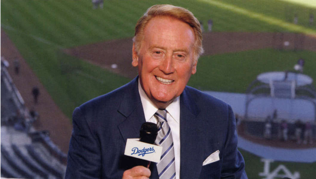 Vin Scully, famed baseball broadcaster