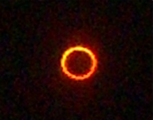 Annular solar eclipse May 20, 2012 in Albuquerque