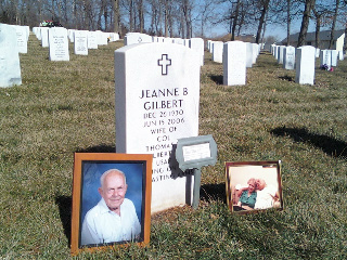 Colonel Thomas M. Gilbert gravesite Fr. Leavenworth Cemetery