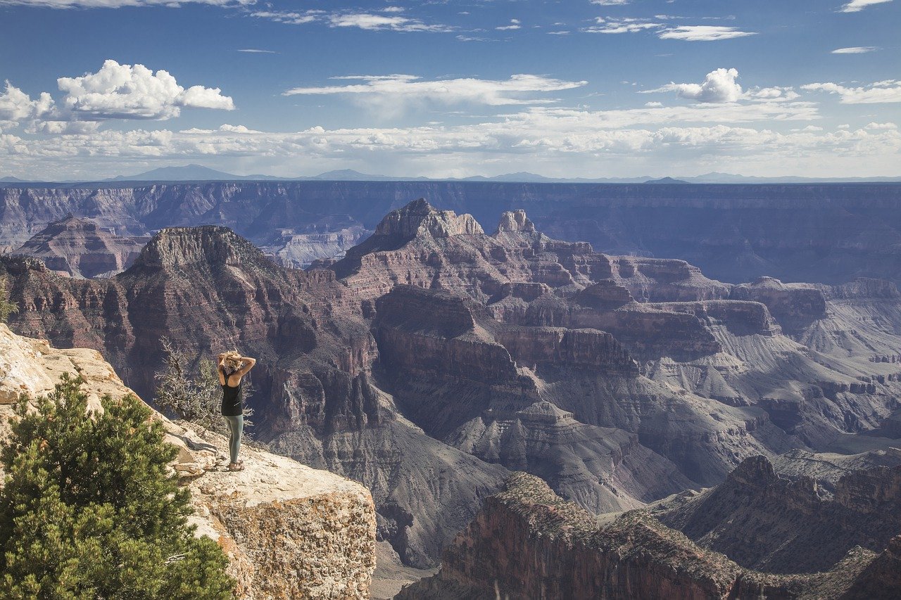 The Grand Canyon is a grand site