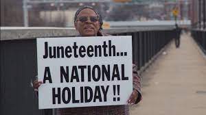 Juneteenth now a national holiday