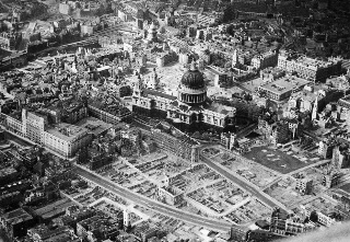 London after bombing from World War 2