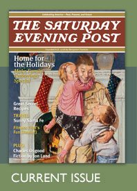 Saturday Evening Post home for the holidays issue