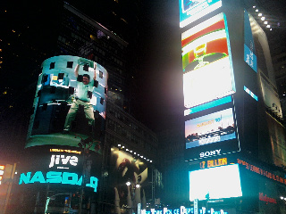 Times Square in New York City