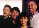 Tom Gilbert and family