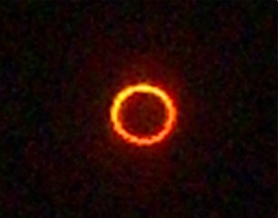 Annular solar eclipse May 20, 2012 in Albuquerque