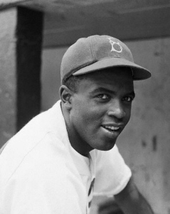 Baseball great Jackie Robinson