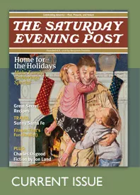 Saturday Evening Post home for the holidays issue