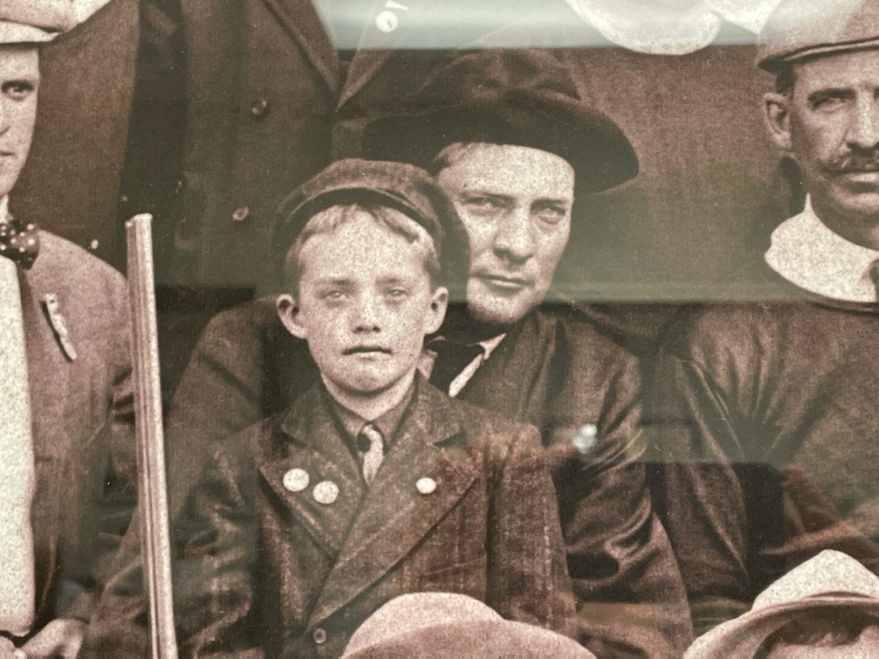 Fred Gilbert and son Thomas