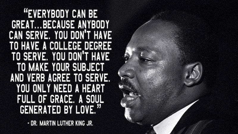 MLK service quote